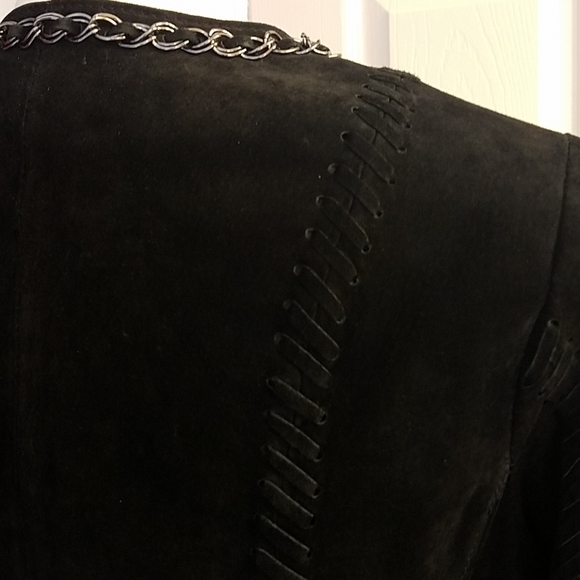 Hal Rubenstein Suede Leather jacket S - Picture 5 of 7